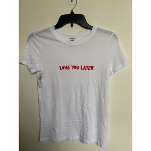 Sunday Best Love You Later T-Shirt Size XS